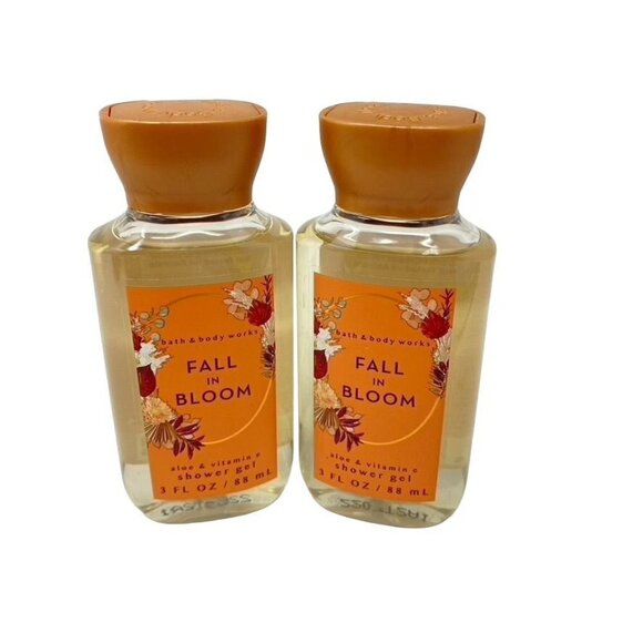 Bath & Body Works Fall In Bloom Shower Gel 3 Fl Oz Travel Size Limited - Picture 1 of 4